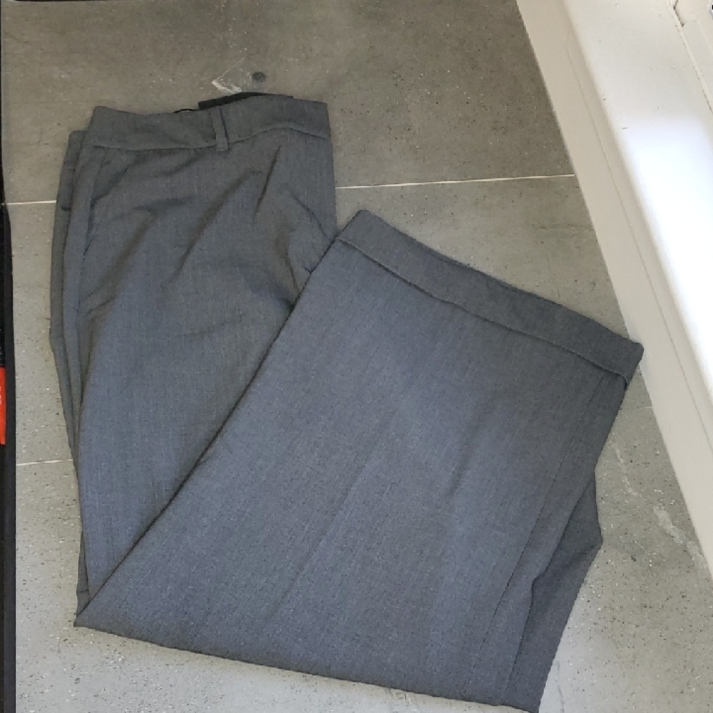 Lane Bryant Gray Trousers